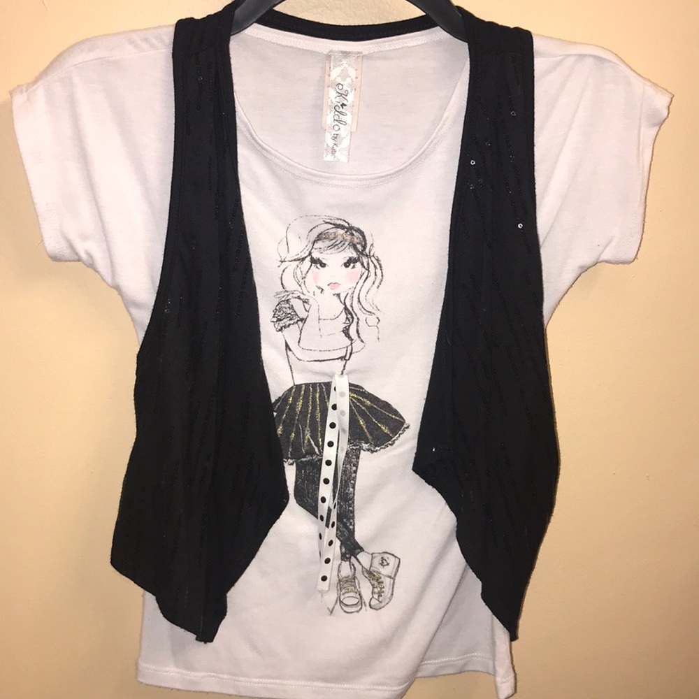 Kiddo shirt with vest